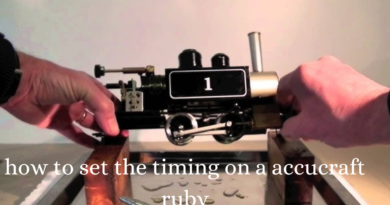 how to set the timing on a accucraft ruby